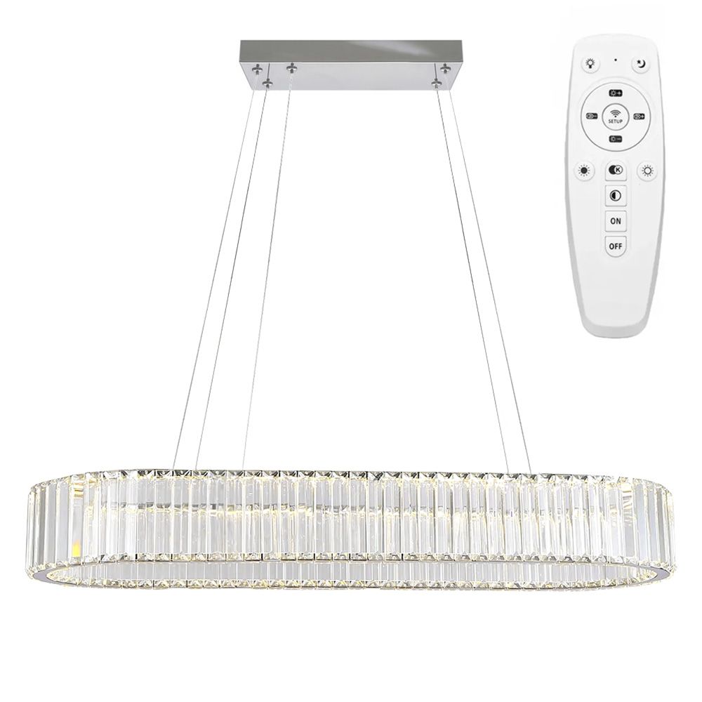 Lampa Sufitowa Wisząca Led App1547-cp Chrom 1