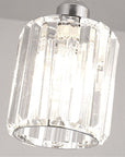 Lampa Sufitowa Kryształ APP508-1CP Srebrna