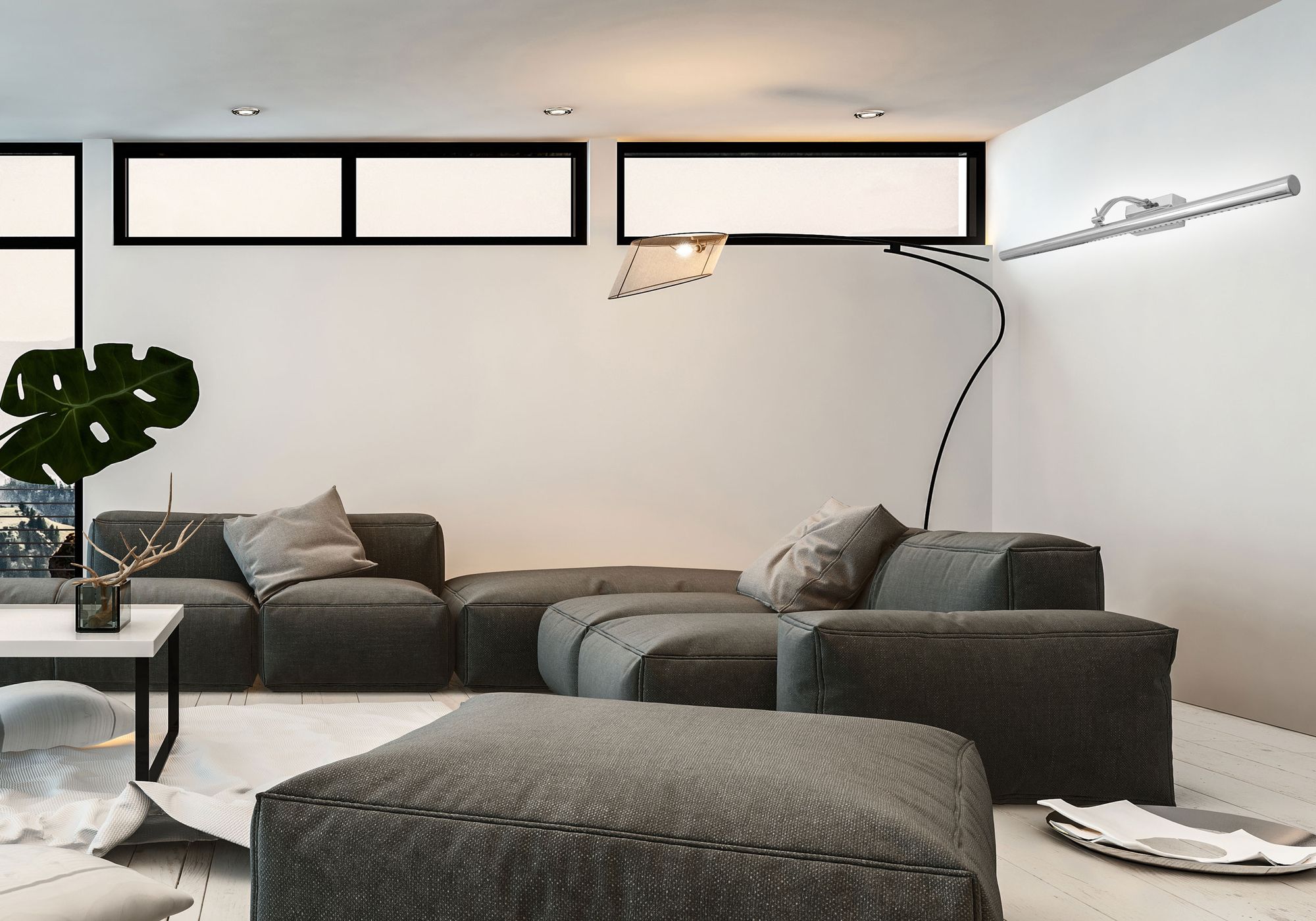 Lampa Kinkiet Łazienkowy Led Nad Lustro 15w 106cm App367-1w Chrom