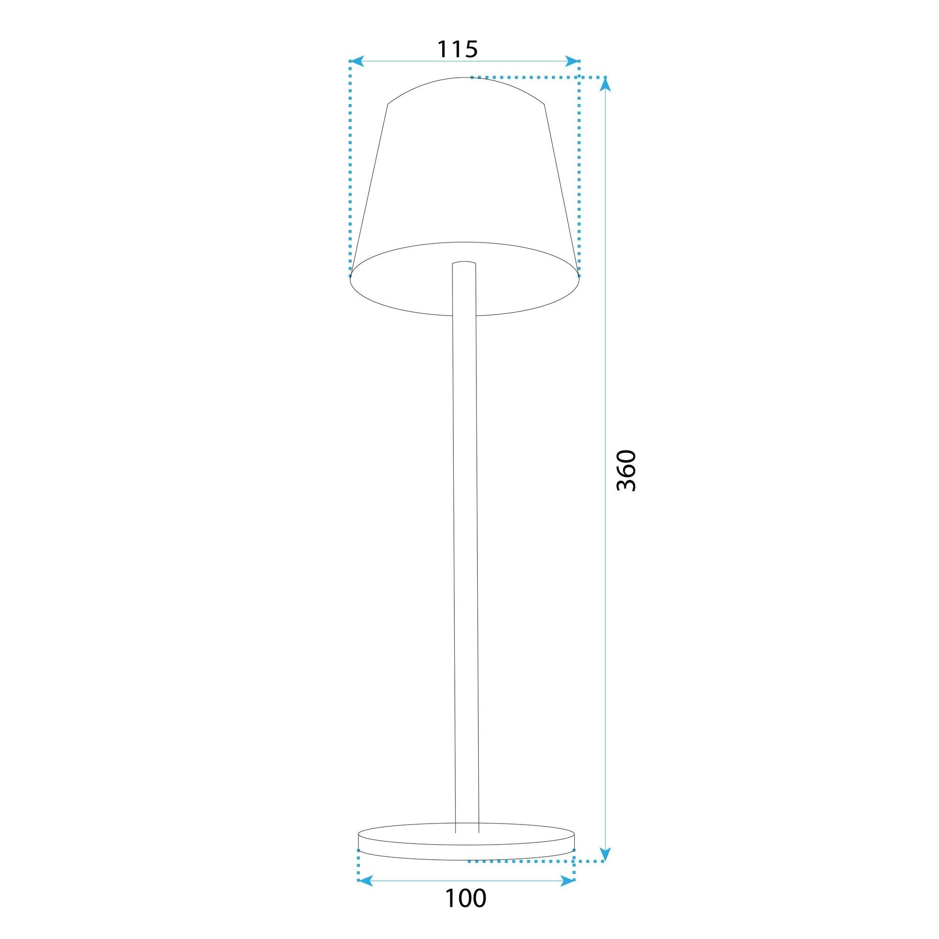 Lampka Nocna App1367-t Old Gold 9