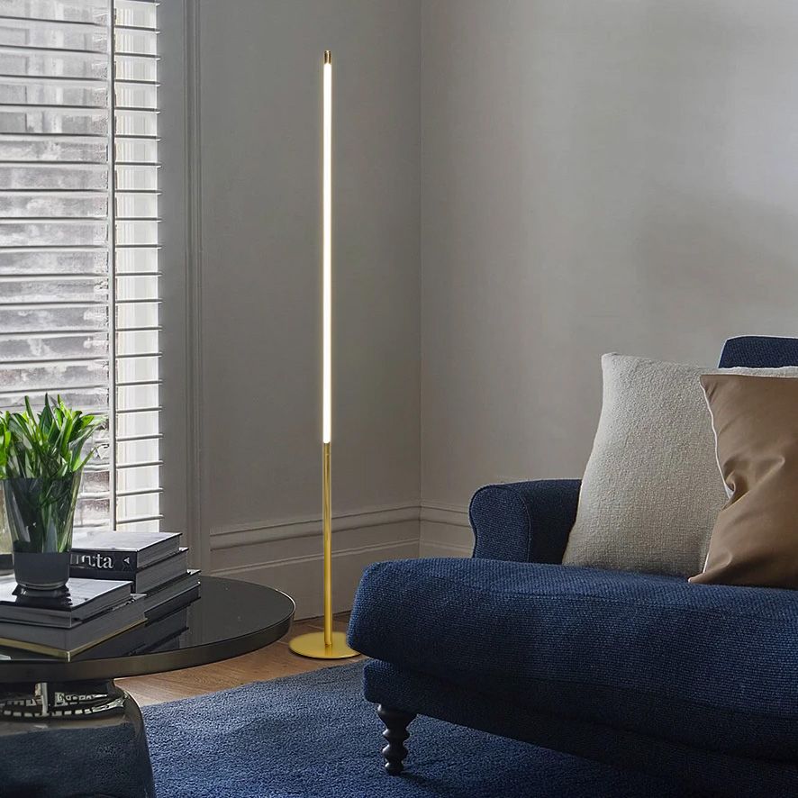 Lampa Stojąca Podłogowa LED APP1416-F Gold