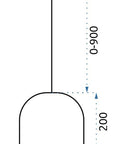 Lampa Sufitowa Wisząca Betonowa Loft Oryginalna APP492-1CP