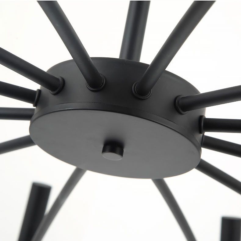 Lampa Sufitowa APP1196-15CP Czarna