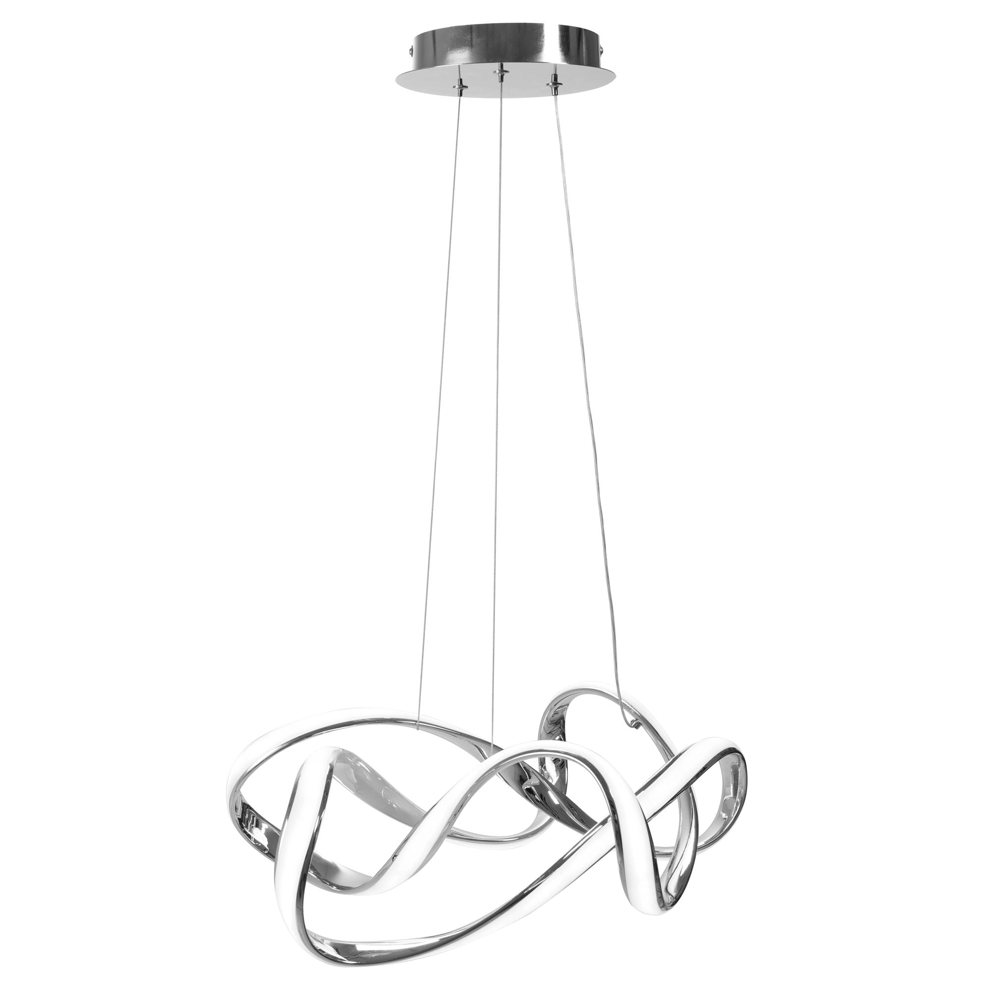 Lampa sufitowa nowoczesna LED + PILOT EVE APP822-CP CHROM