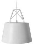 Lampa Sufitowa Wisząca Metalowa APP423-1CP Biała