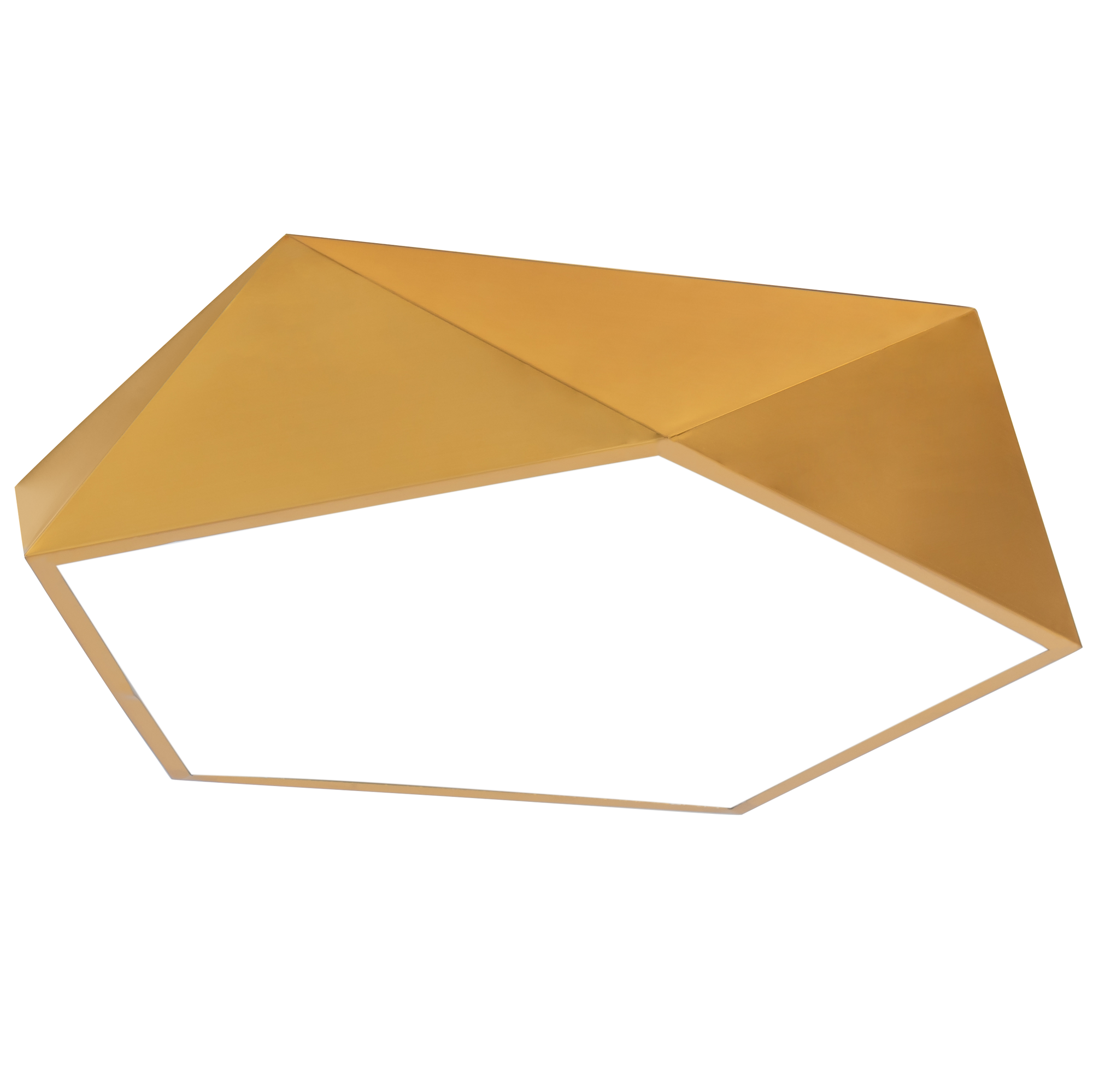 Lampa Plafon Diamond APP877-C 50 cm Złota