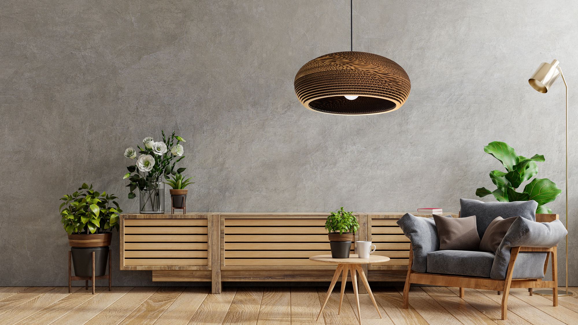Lampa Sufitowa Wisząca Eco Boho App983-1cp