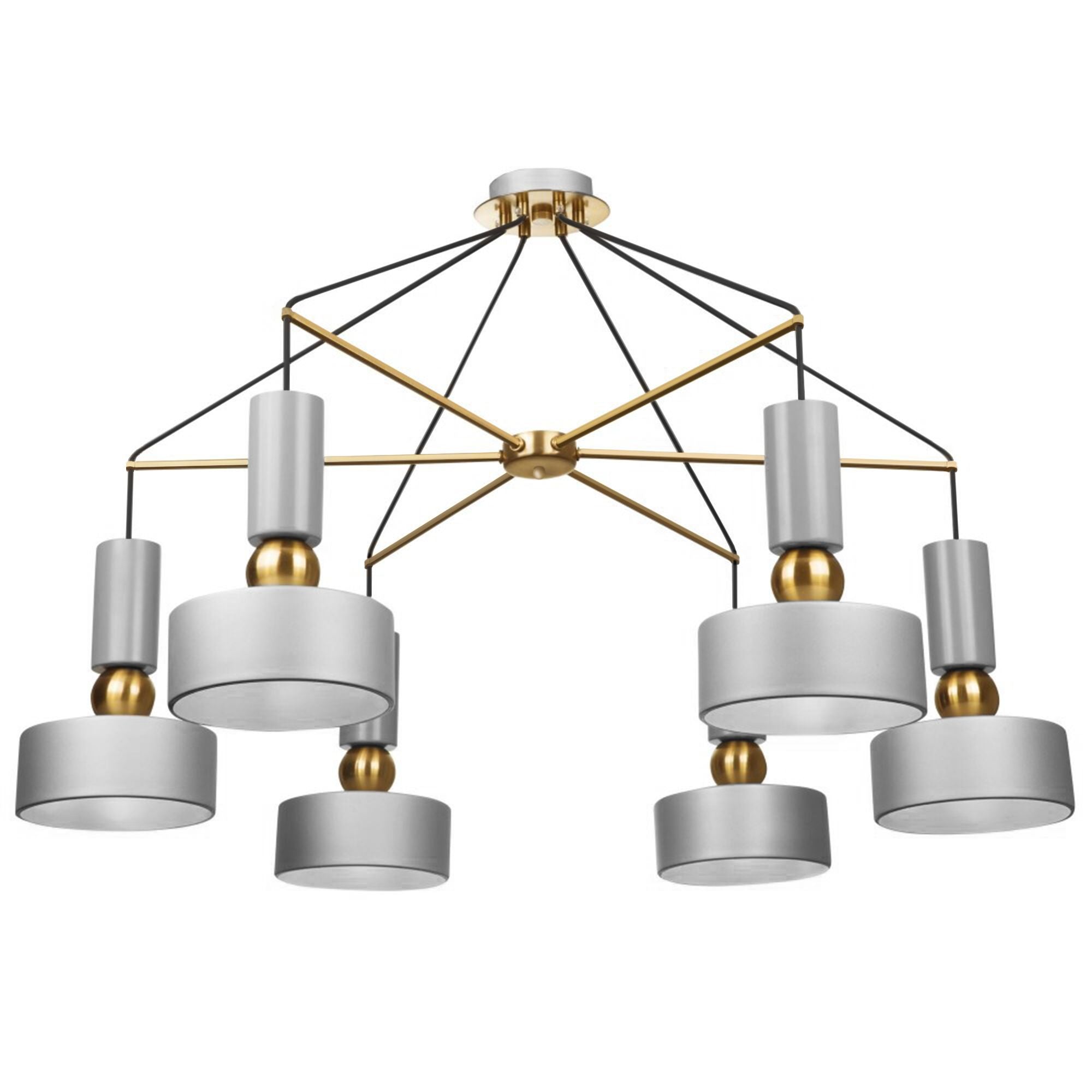 Lampa Sufitowa Wisząca Metalowa App661 1