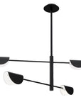 LAMPA SUFITOWA WISZĄCA APP1260-4CP BLACK