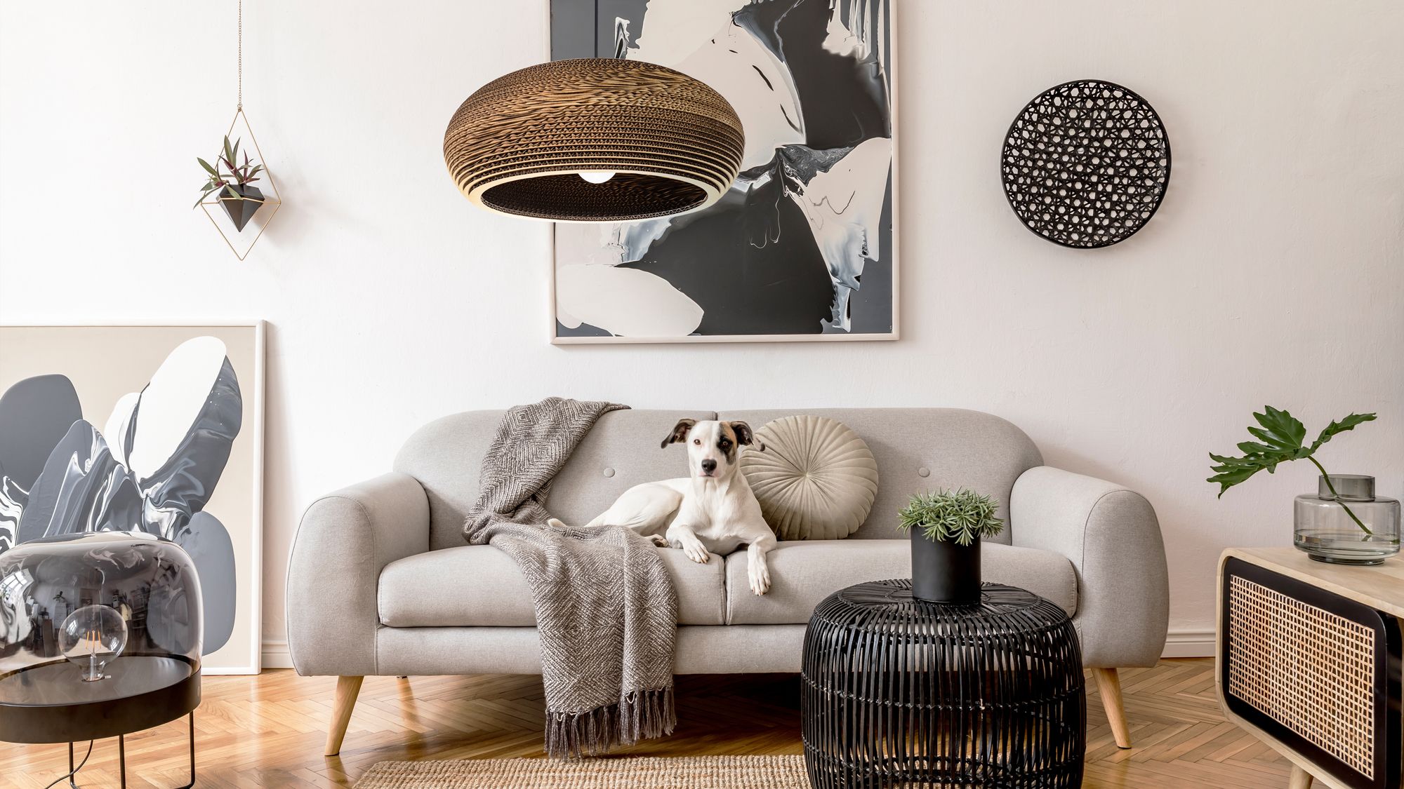 Lampa Sufitowa Wisząca Eco Boho App983-1cp