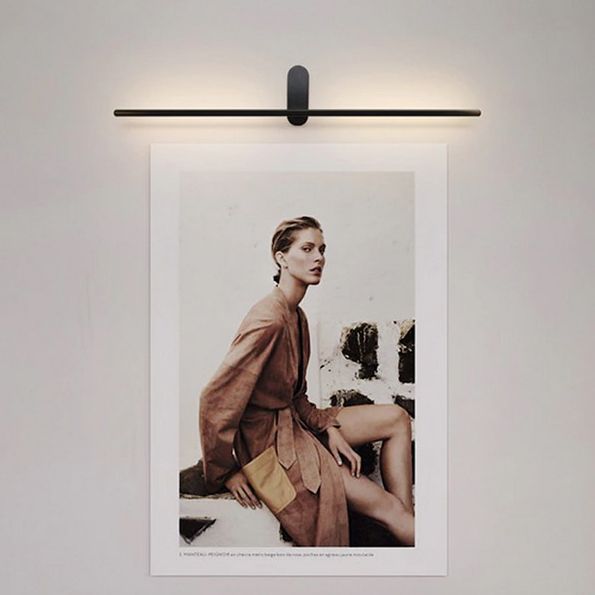 Lampa Kinkiet Do Salonu Led Neutralny 12w 92cm App583-1w