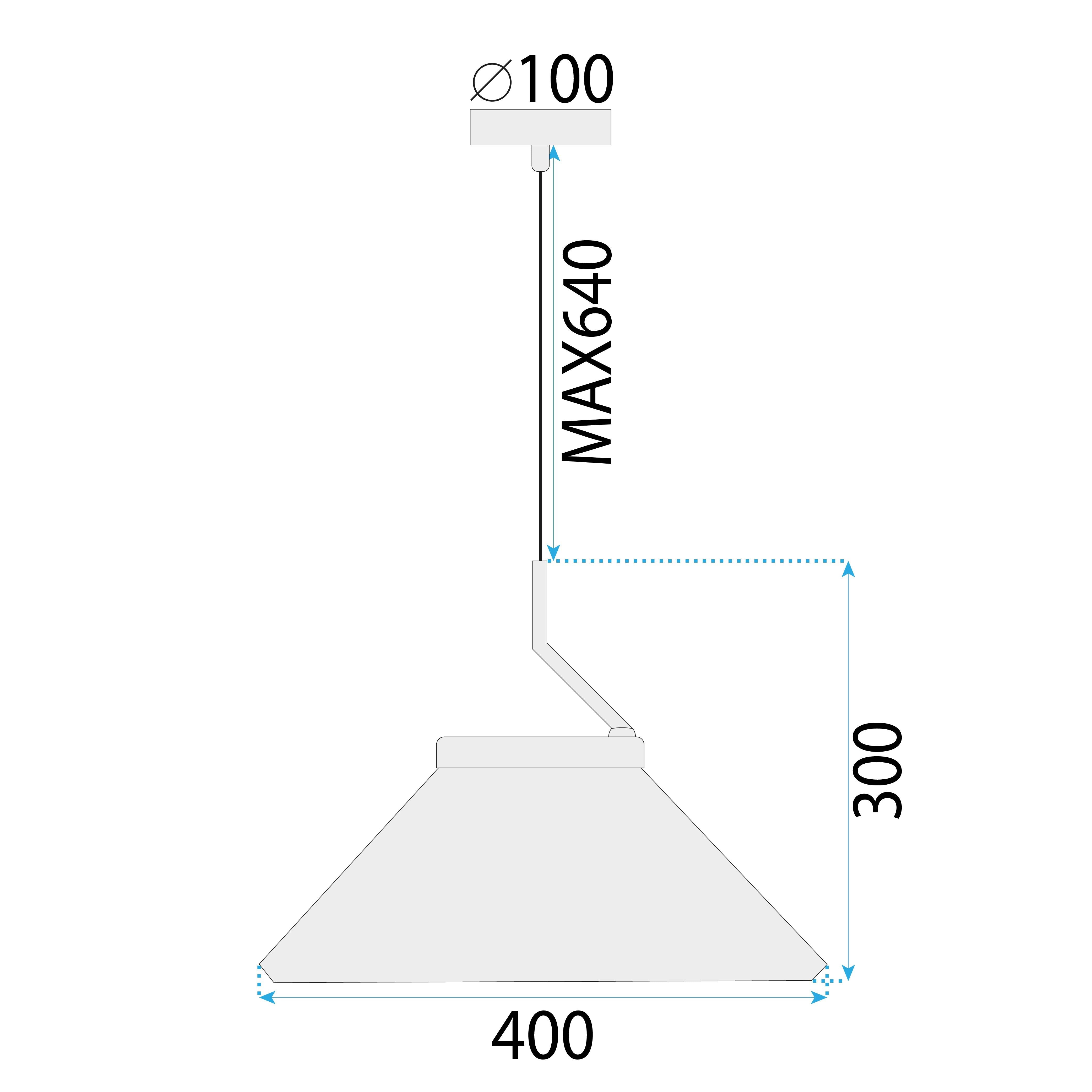 Lampa Sufitowa Wisząca Black APP1670-1CP 9