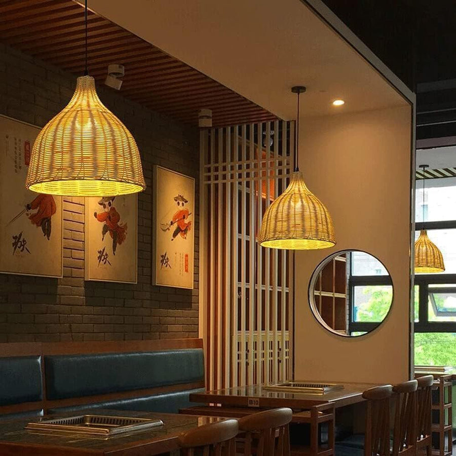 Lampa Sufitowa Wisząca Boho Natural APP1647-1CP 4