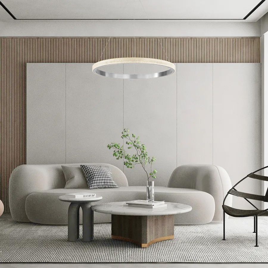 Lampa Sufitowa Wisząca Led App1511-cp Chrom 3