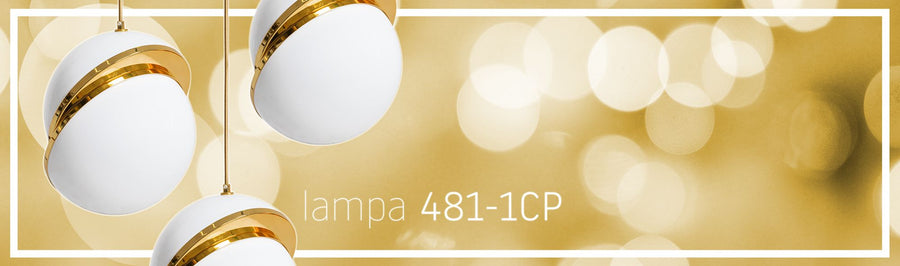 Lampa Sufitowa Wisząca Akrylowa Kula  APP481-1CP Biała