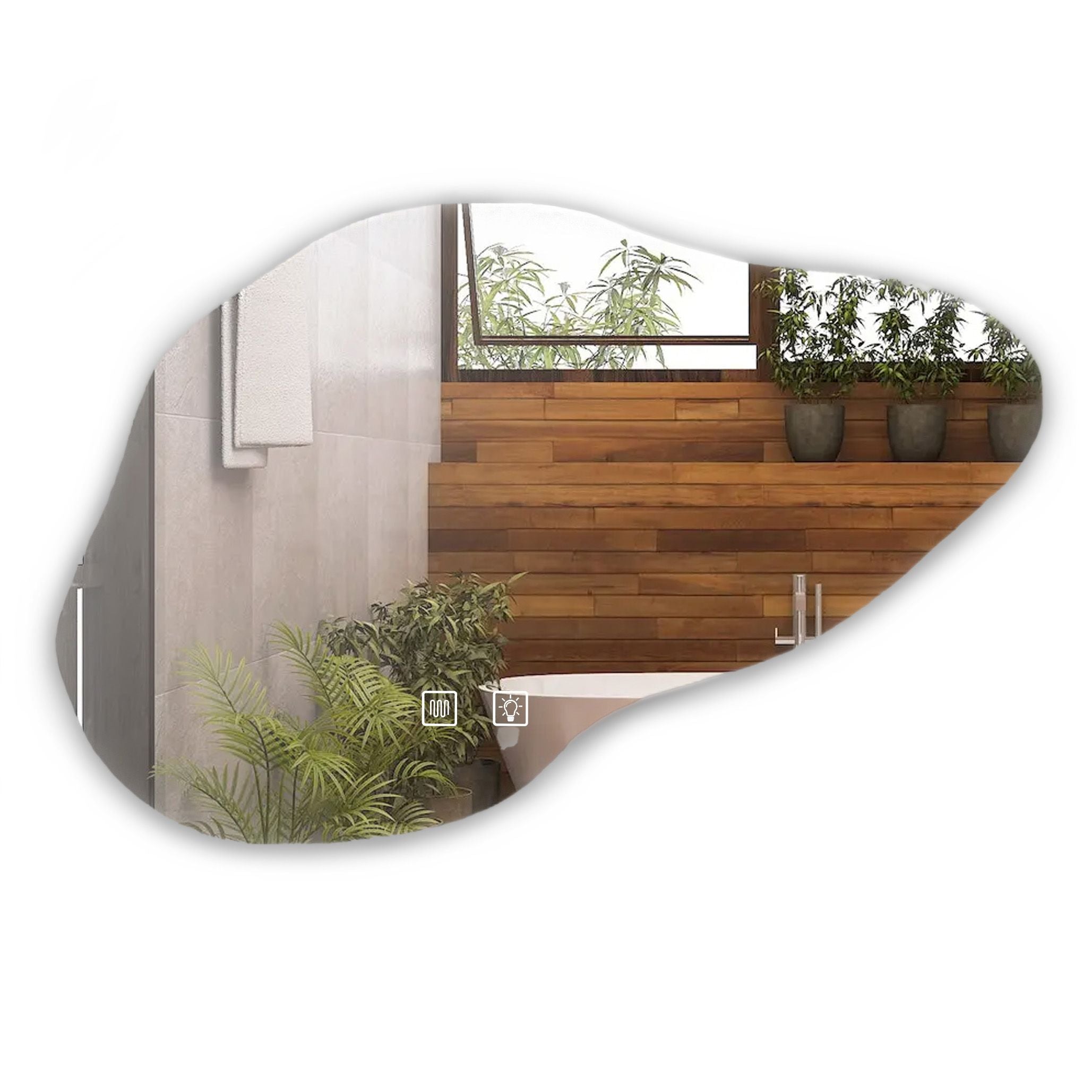 Lustro P11229 Led Cloud B 100x70cm 1