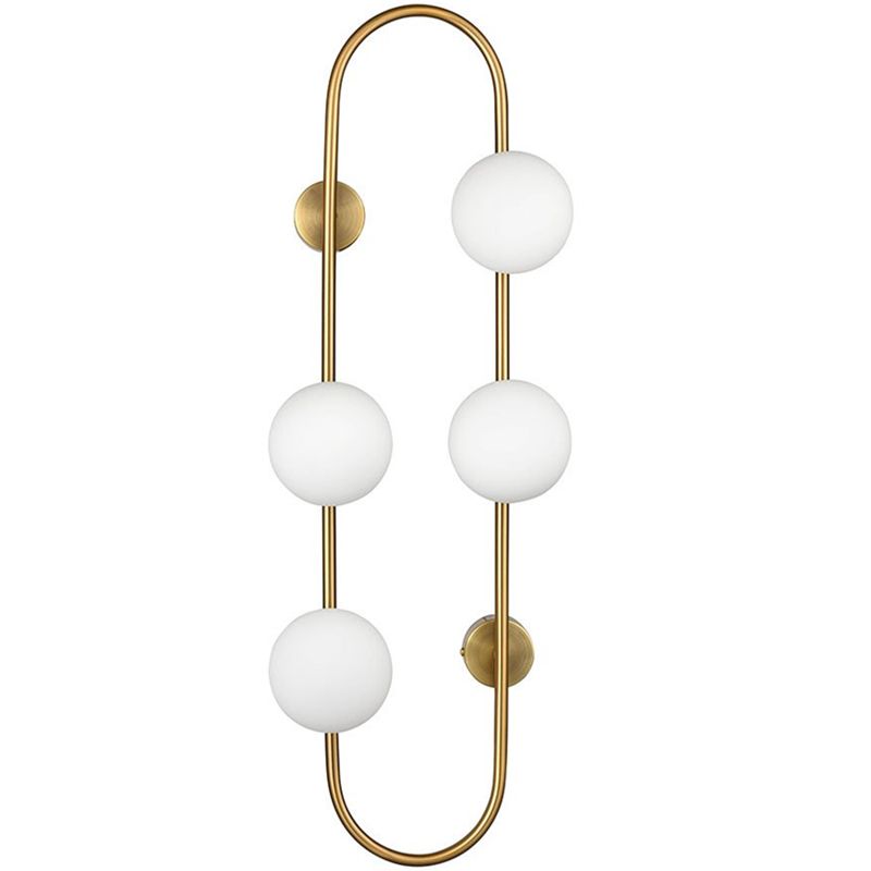 Lampa Ścienna Kinkiet App1144-4w Złota