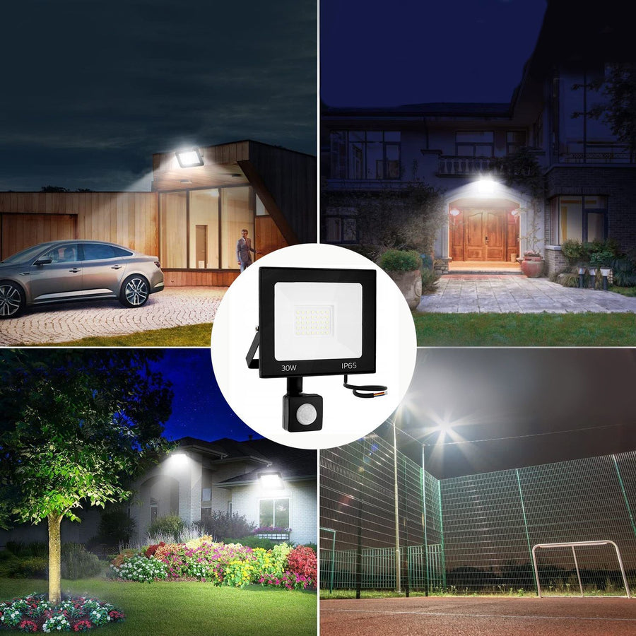 Halogen Led Natynkowy Z Czujnikiem 50w Rsl008-50ns Neutralna 4500K 6