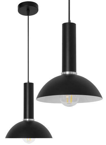 Lampa wisząca OSTI C APP122-1C Czarna