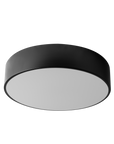 Lampa Plafon 40cm Okrągła Sufitowa app642-3c Czarna