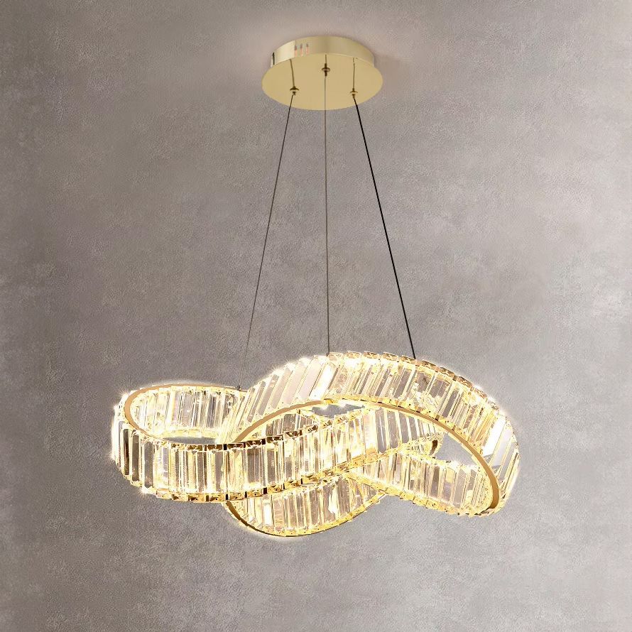 Lampa Sufitowa Wisząca Led App1538-cp Gold 4