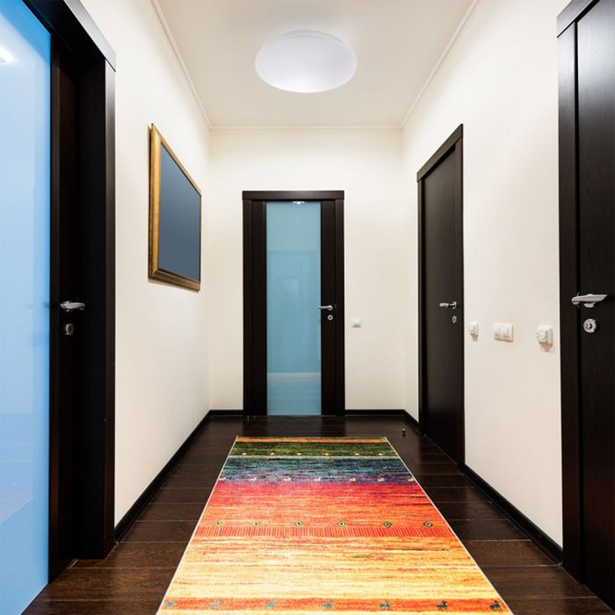 Lampa Plafon 33cm Okrągła Sufitowa 18W APP756-1C Biała