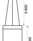 LAMPA  SUFITOWA LED APP889-CP CHAIN