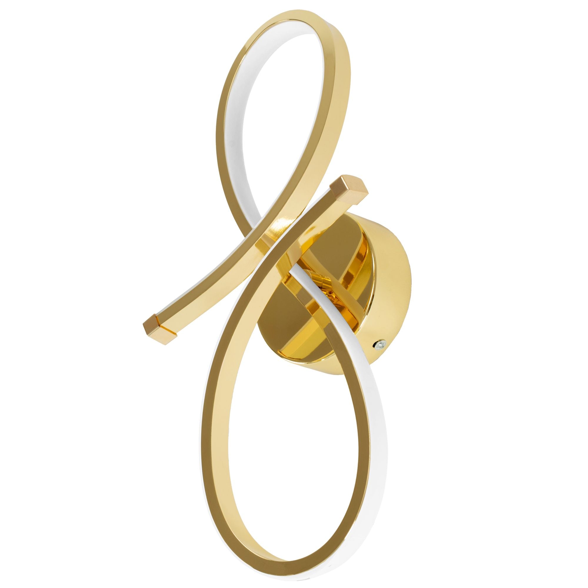 Lampa Ścienna Kinkiet Led App1051-w Złota