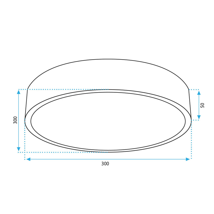 Lampa sufitowa Plafon APP1404-C 30cm