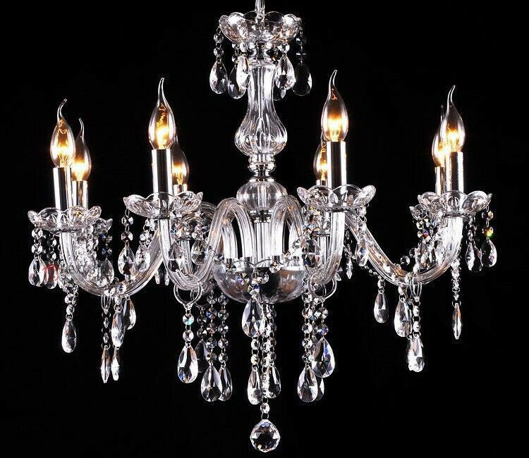 Lampa Kryształowa Żyrandol 300750