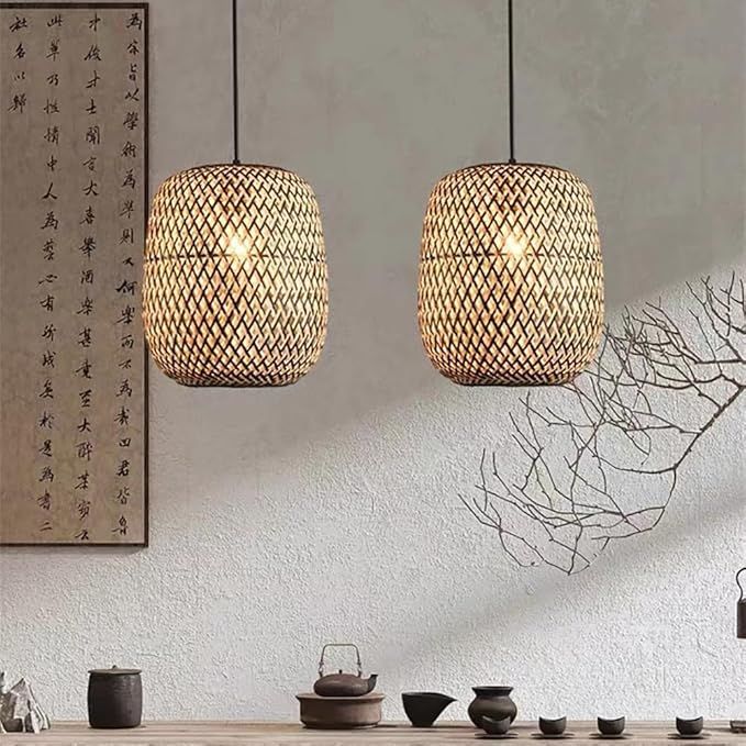 Lampa Sufitowa Wisząca Boho Bamboo APP1542-1CP 5