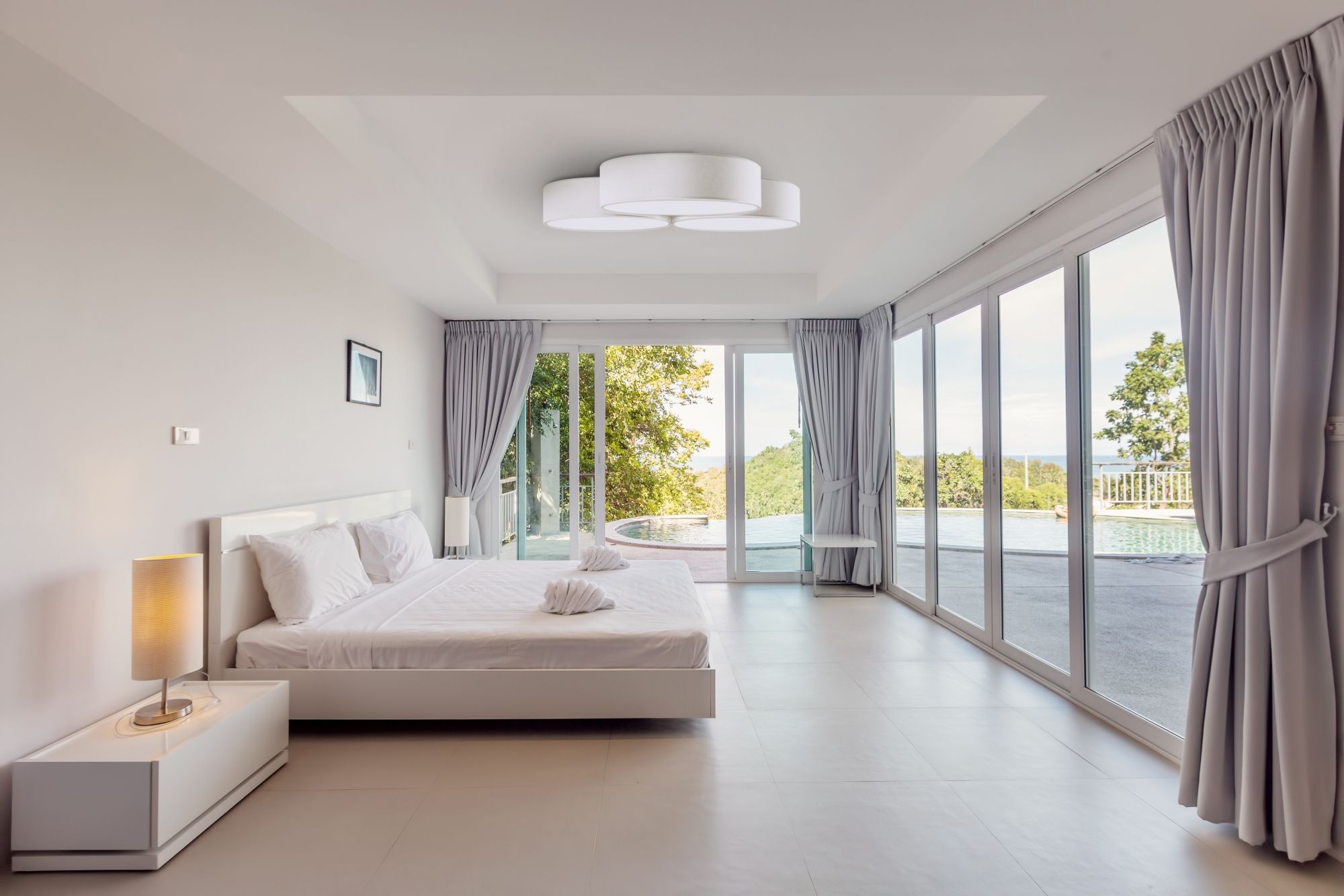 Lampa Plafon APP879-C Triple 3x40cm Biała