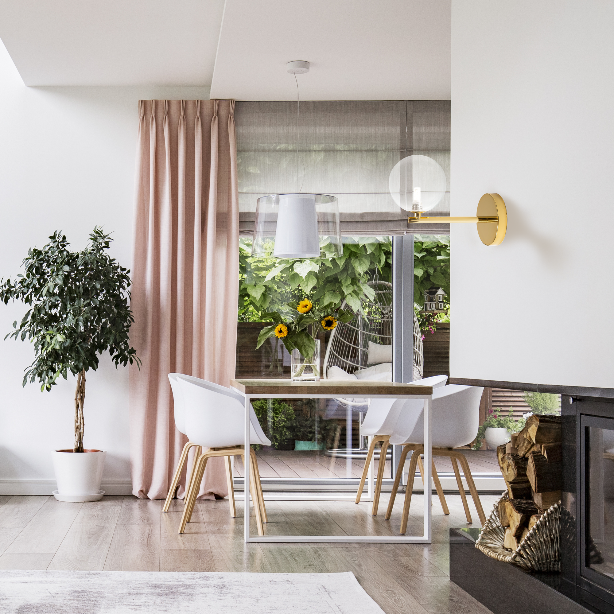 Lampa Ścienna Kinkiet App1161-1w Złota