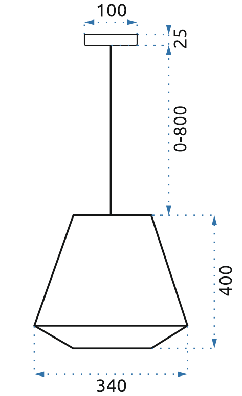 Lampa Sufitowa Wisząca App217