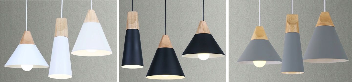 Lampa sufitowa SCANDI SET CP Czarna