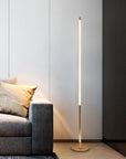 Lampa Stojąca Podłogowa LED APP1416-F Gold