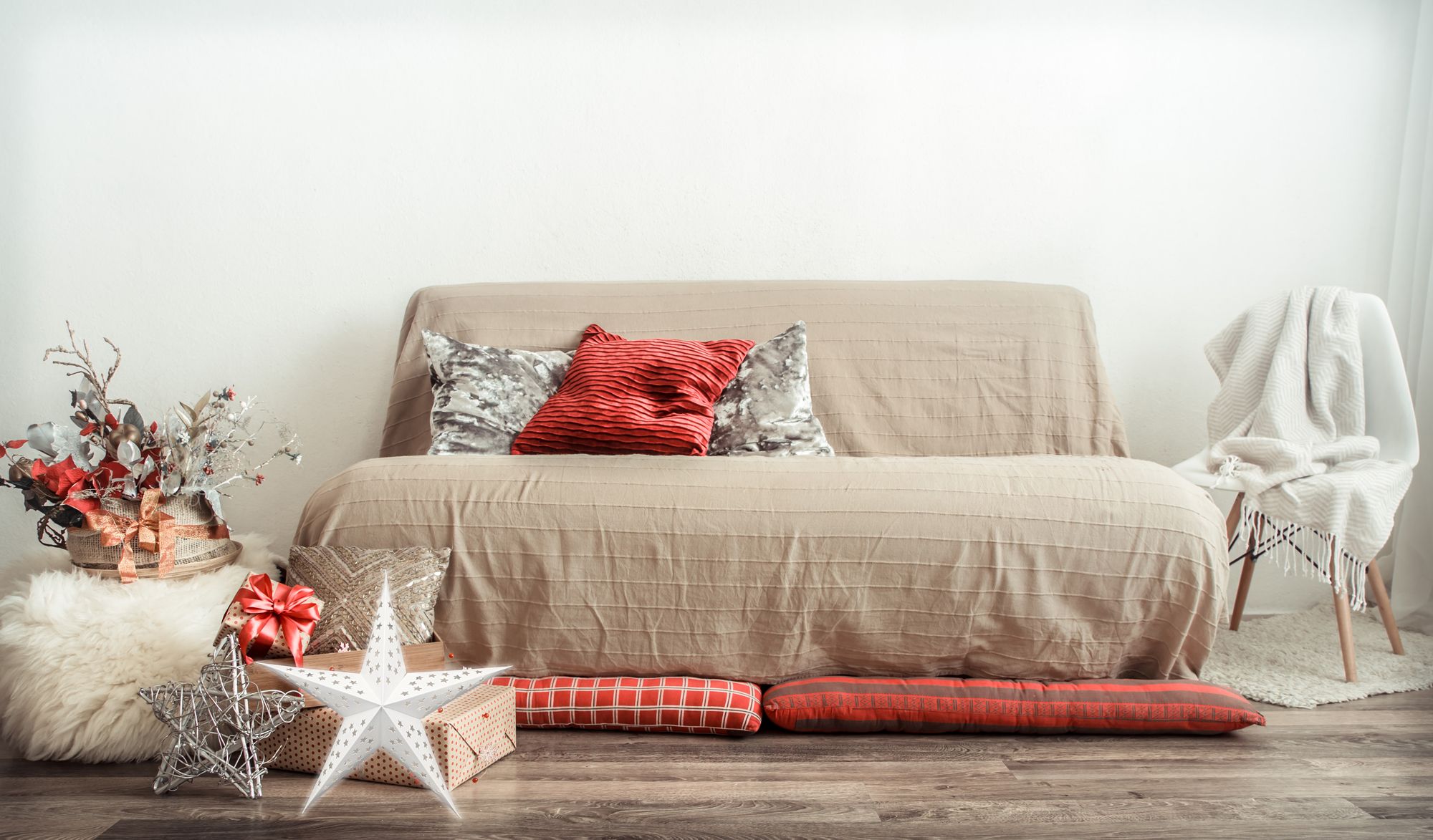 Papierowa gwiazda podświetlana LED SY-003 45cm