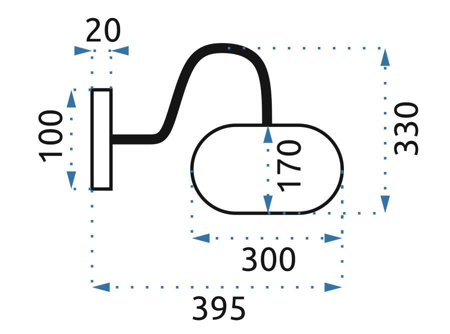 Lampa Ścienna Kinkiet Cfzl-gy180802 Parma
