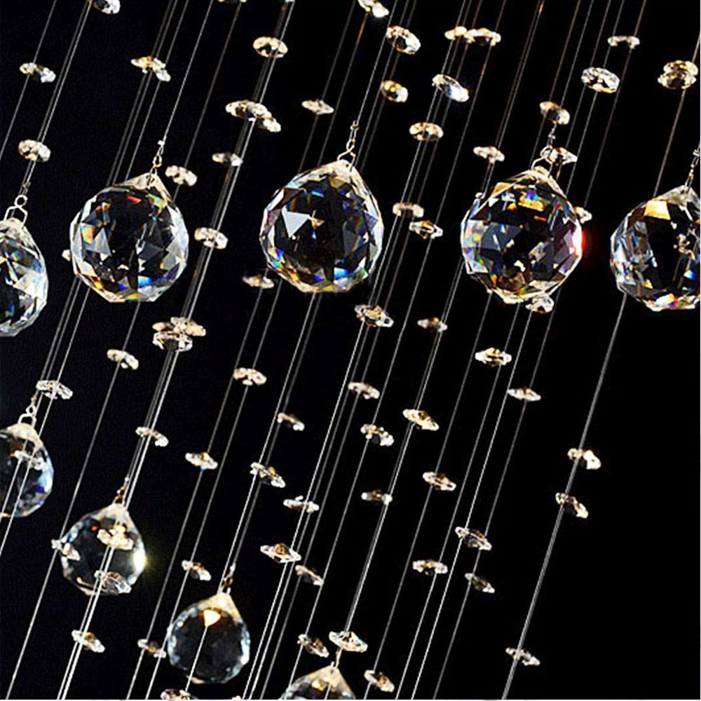 Lampa Kryształowa Plafon App779-3c