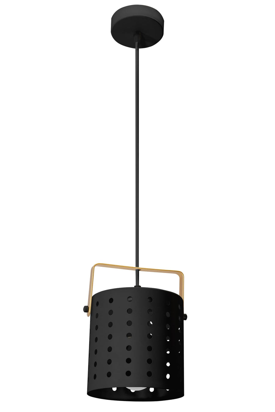 Lampa sufitowa nowoczesna APP956-1CP Czarna