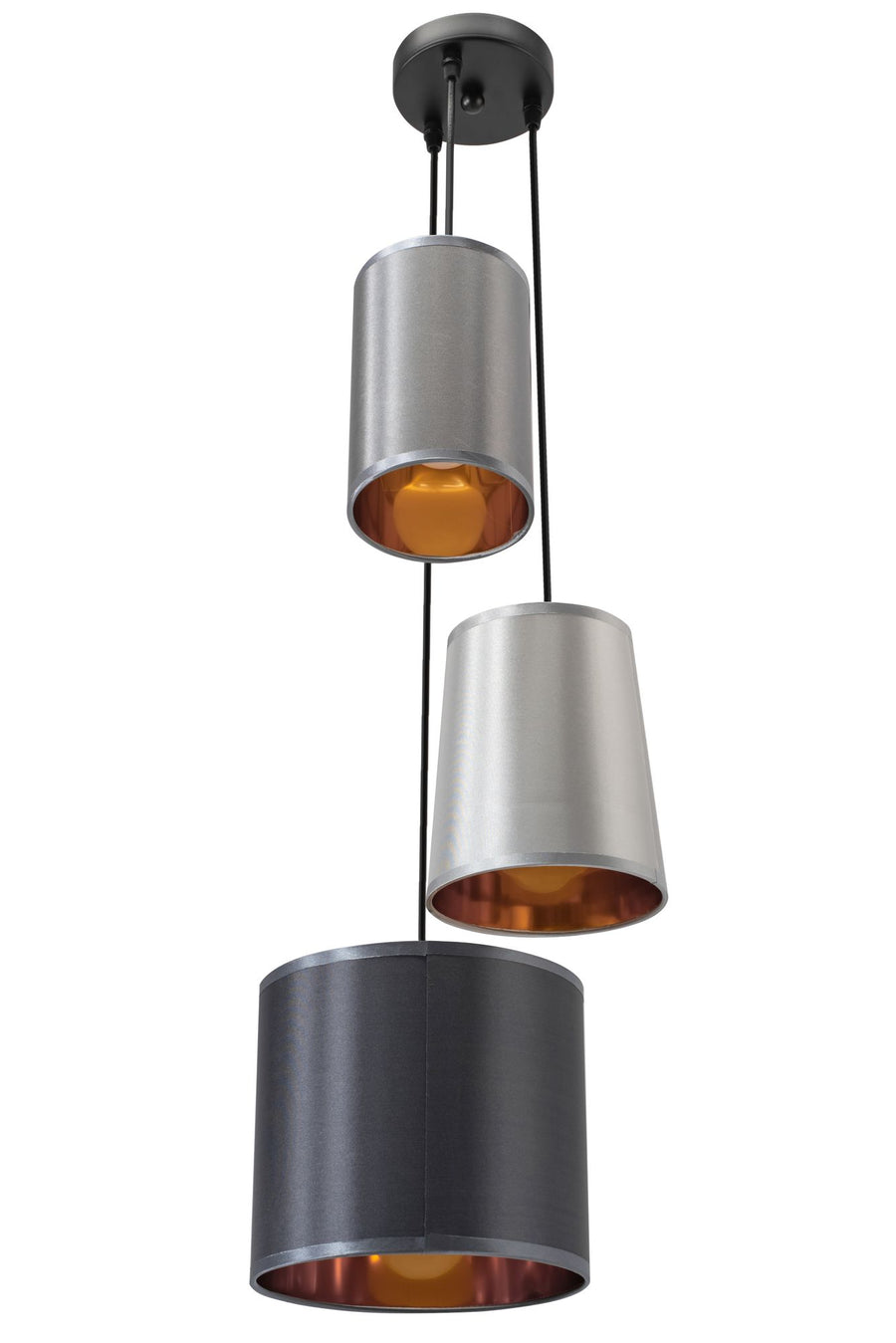 Lampa sufitowa nowoczesna APP971-3cp Mix kolorów