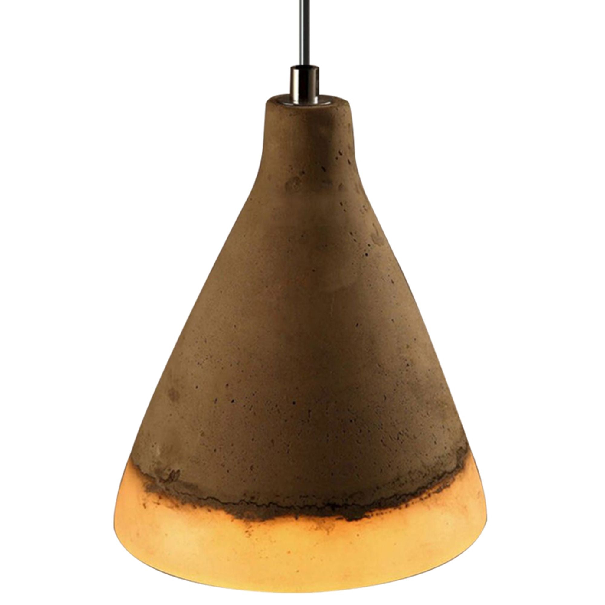 Lampa Sufitowa Wisząca Cementowa Loft APP494-1CP