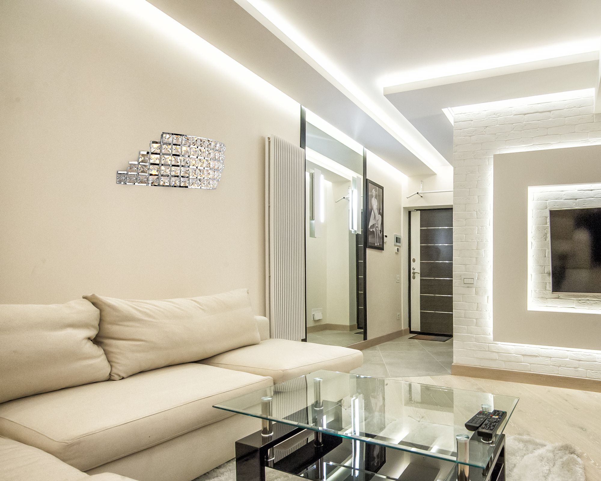 Lampa Ścienna Kinkiet W Stylu Glamour App676-1w E27