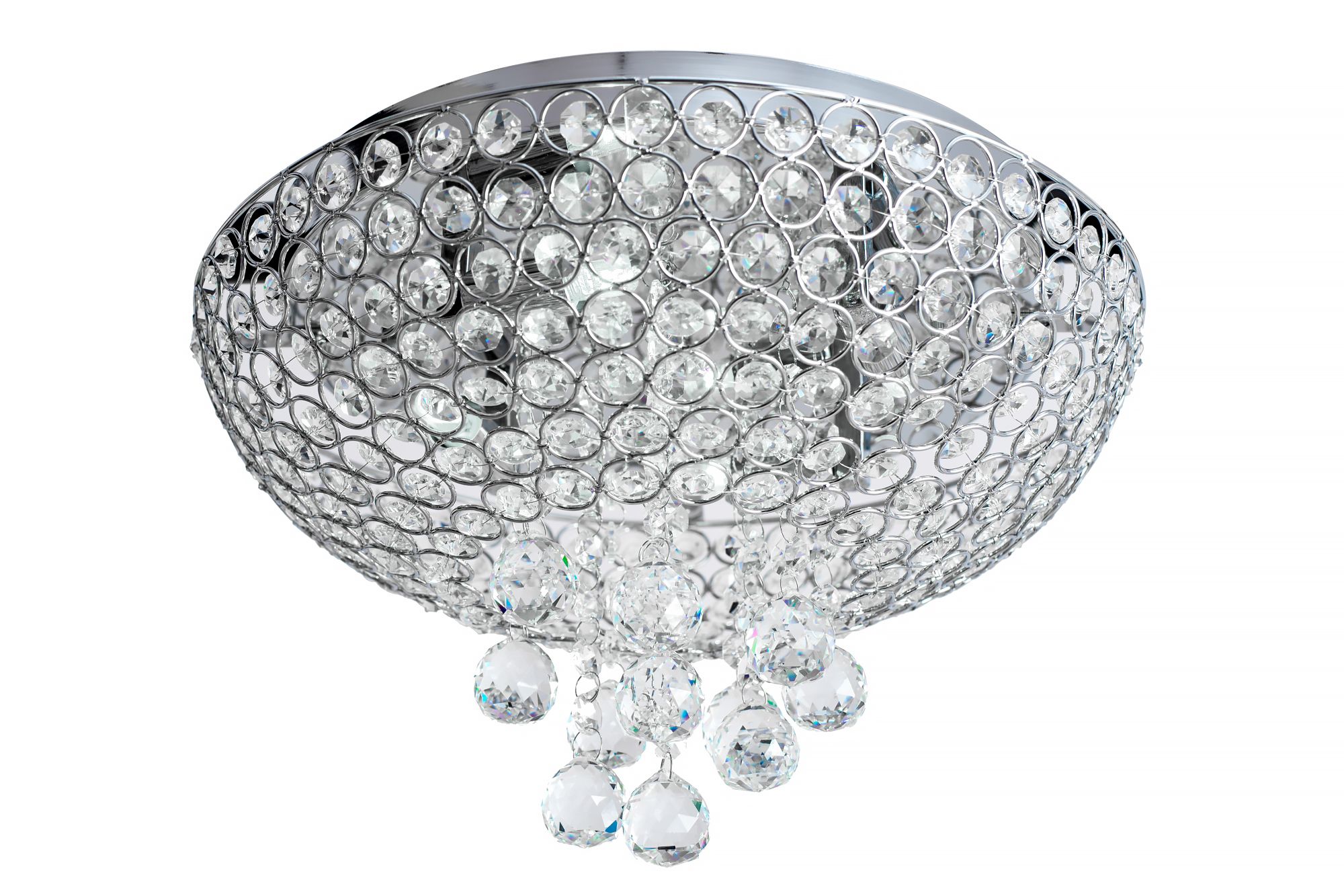 Kryształowa Lampa Sufitowa Plafon APP744-4C Cristal