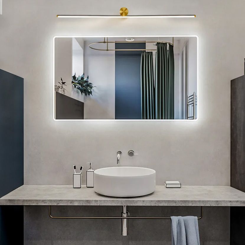 Kinkiet Łazienkowy Led 60cm App1348 Old Gold