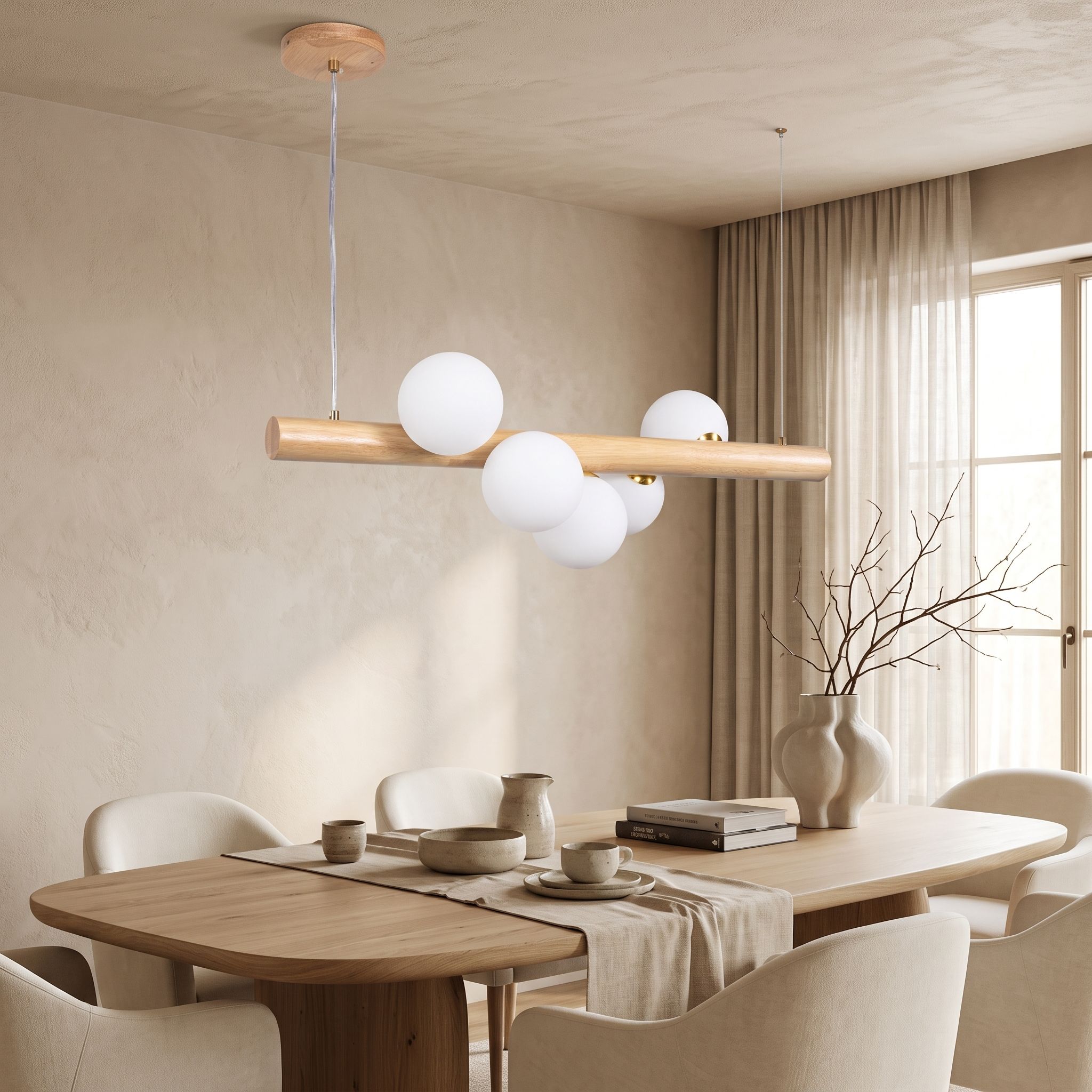 Lampa Sufitowa Wisząca APP1906-5CP 5
