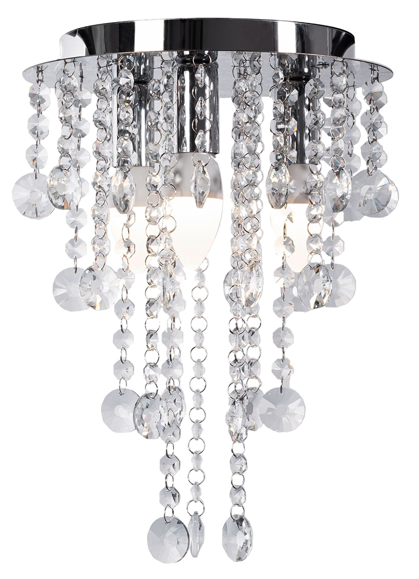 Kryształowa Lampa Sufitowa Plafon 392201