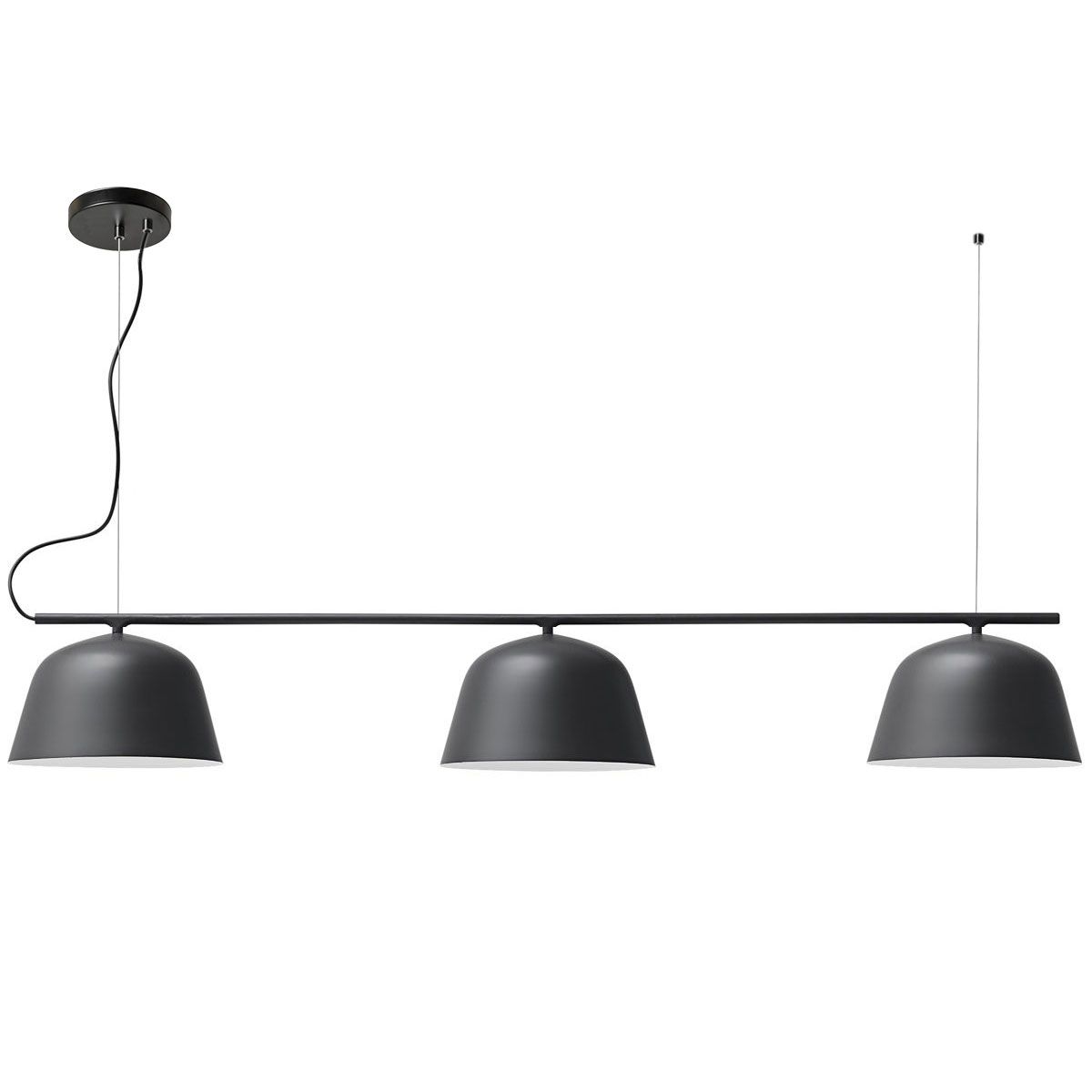 Lampa Sufitowa Wisząca App1478-3cp Black