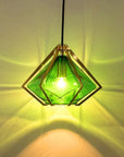 Lampa Sufitowa Wisząca Szklana APP453-1CP