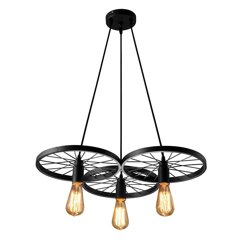 Lampa Sufitowa Wisząca App213-3cp Koło Industrial